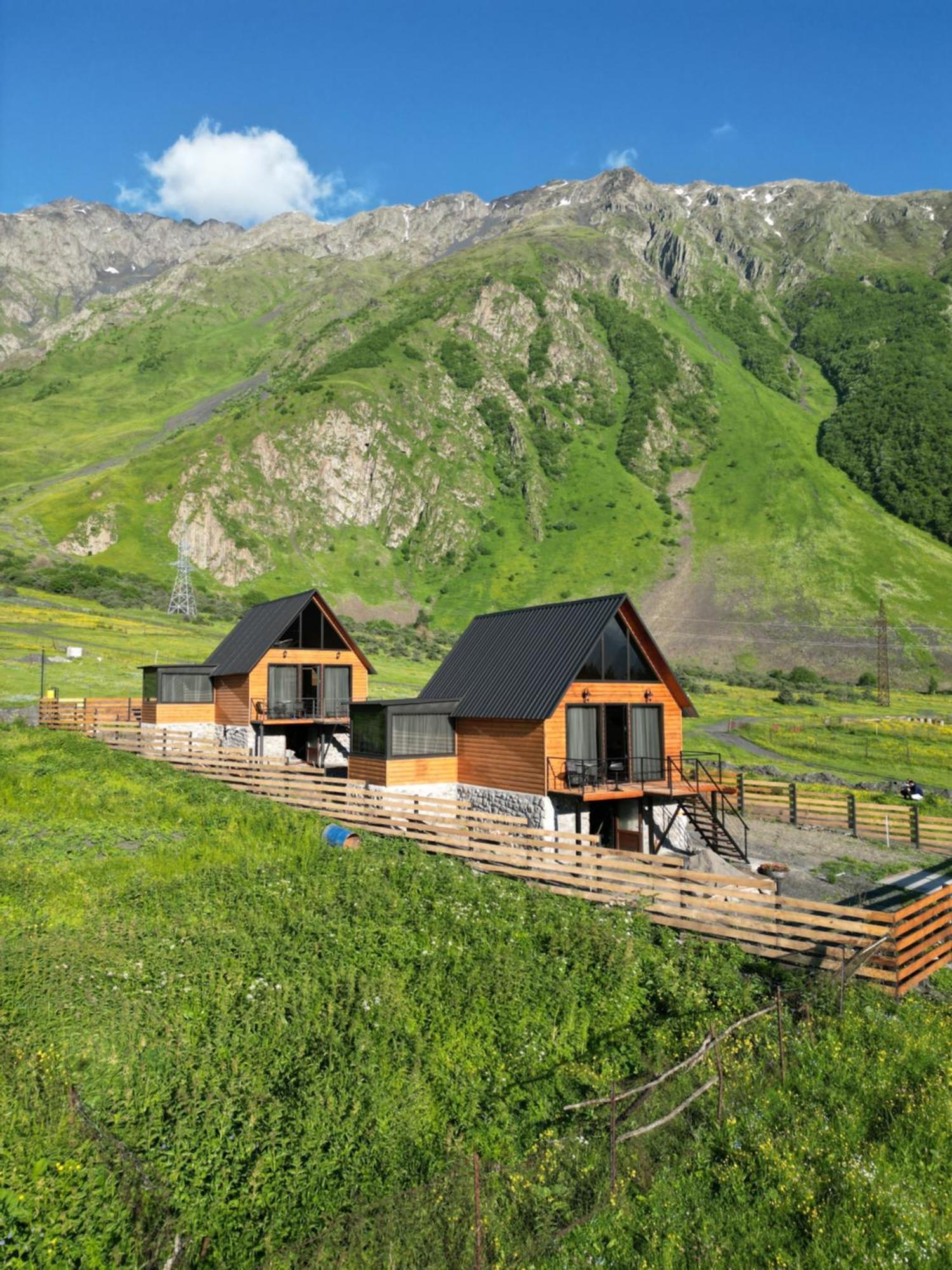 Traveler'S Cottages In Kazbegi Buitenkant foto